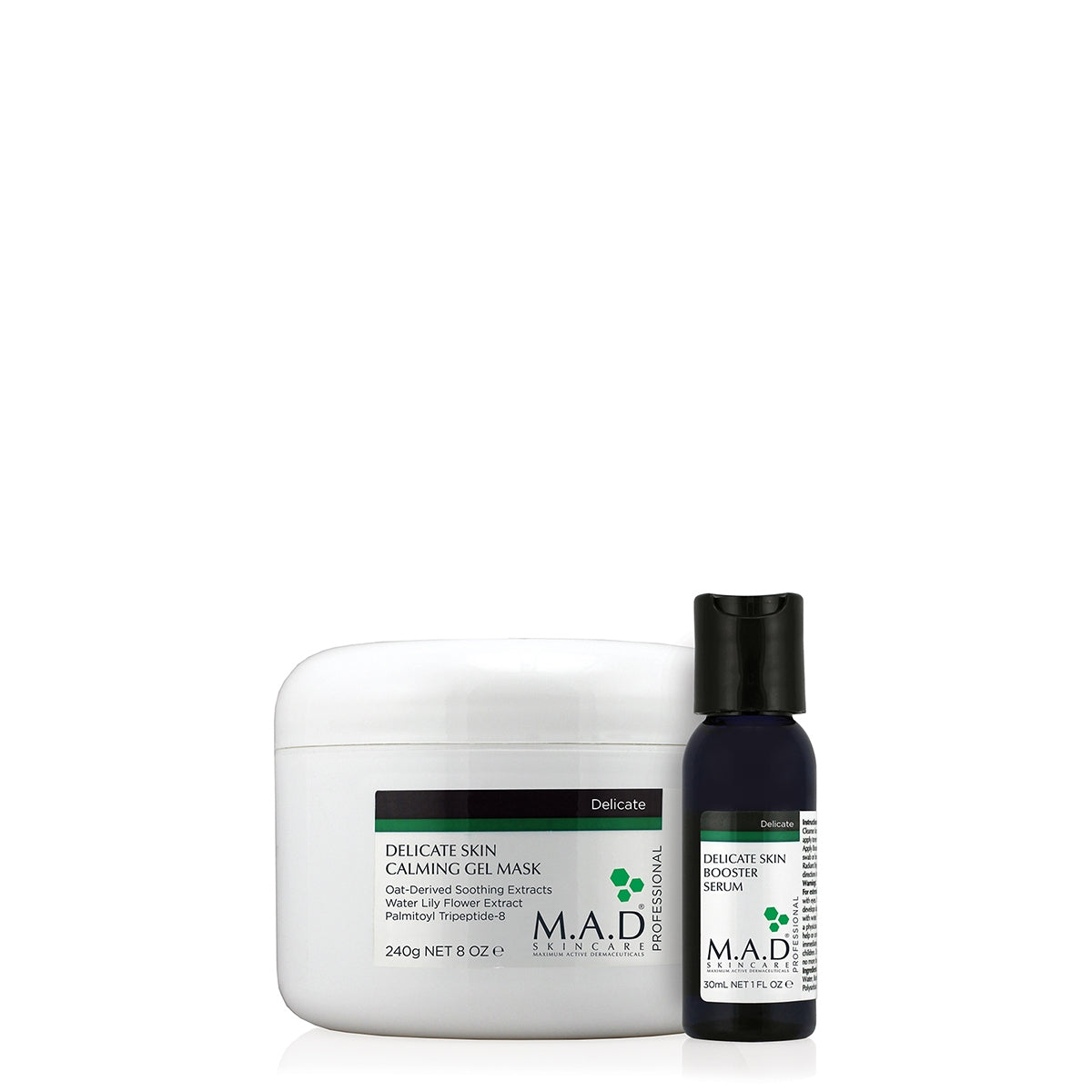 M.A.D Delicate Skin Calming Gel Mask PRO s booster serumom
