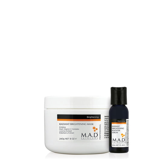 M.A.D Radiant Brightening Mask PRO s booster serumom