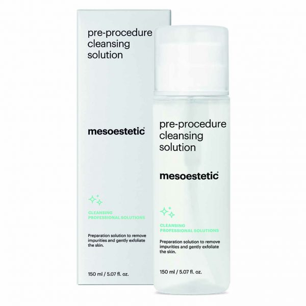 Pre-procedure cleansing solution